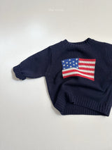 [minirobe] American knit sweater