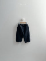 [minirobe] Dart denim pants