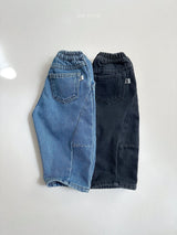 [minirobe] Dart denim pants