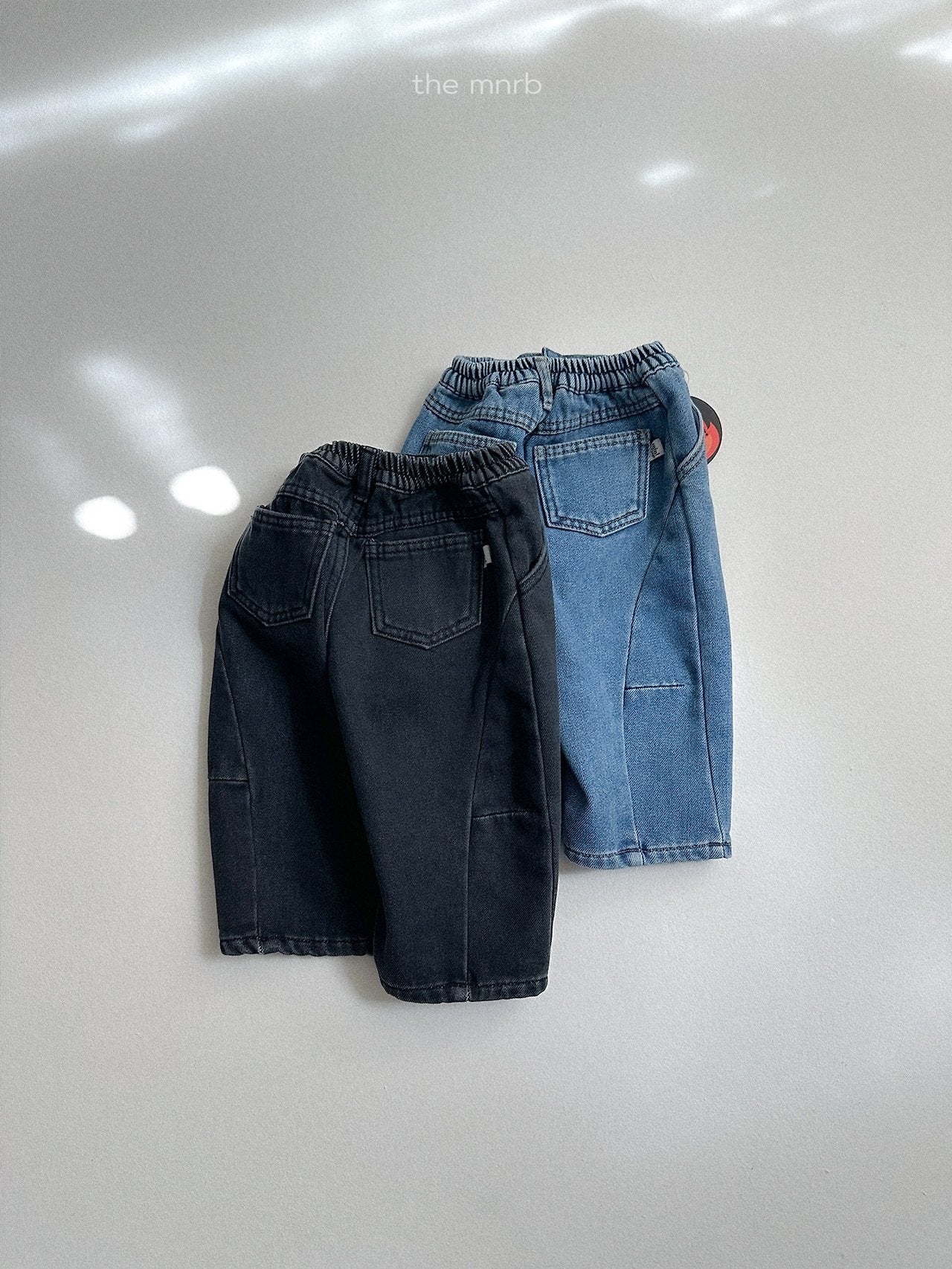 [minirobe] Dart denim pants