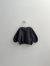 [minirobe] Popo placket sweatshirt