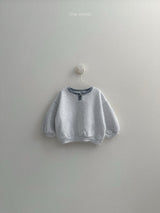 [minirobe] Popo placket sweatshirt