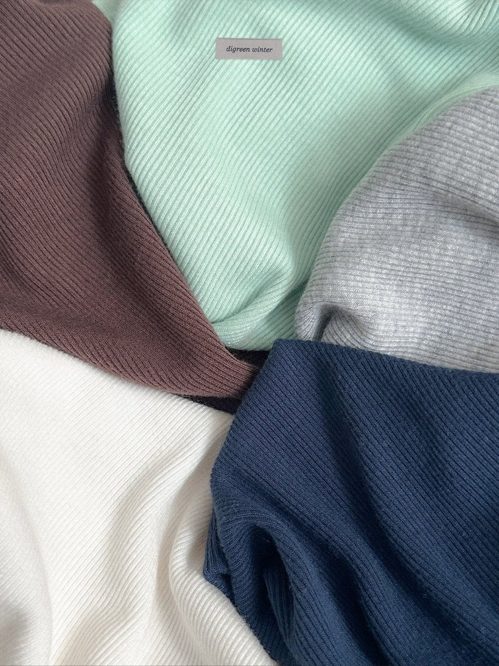 [digreen] Clay Rib Tee