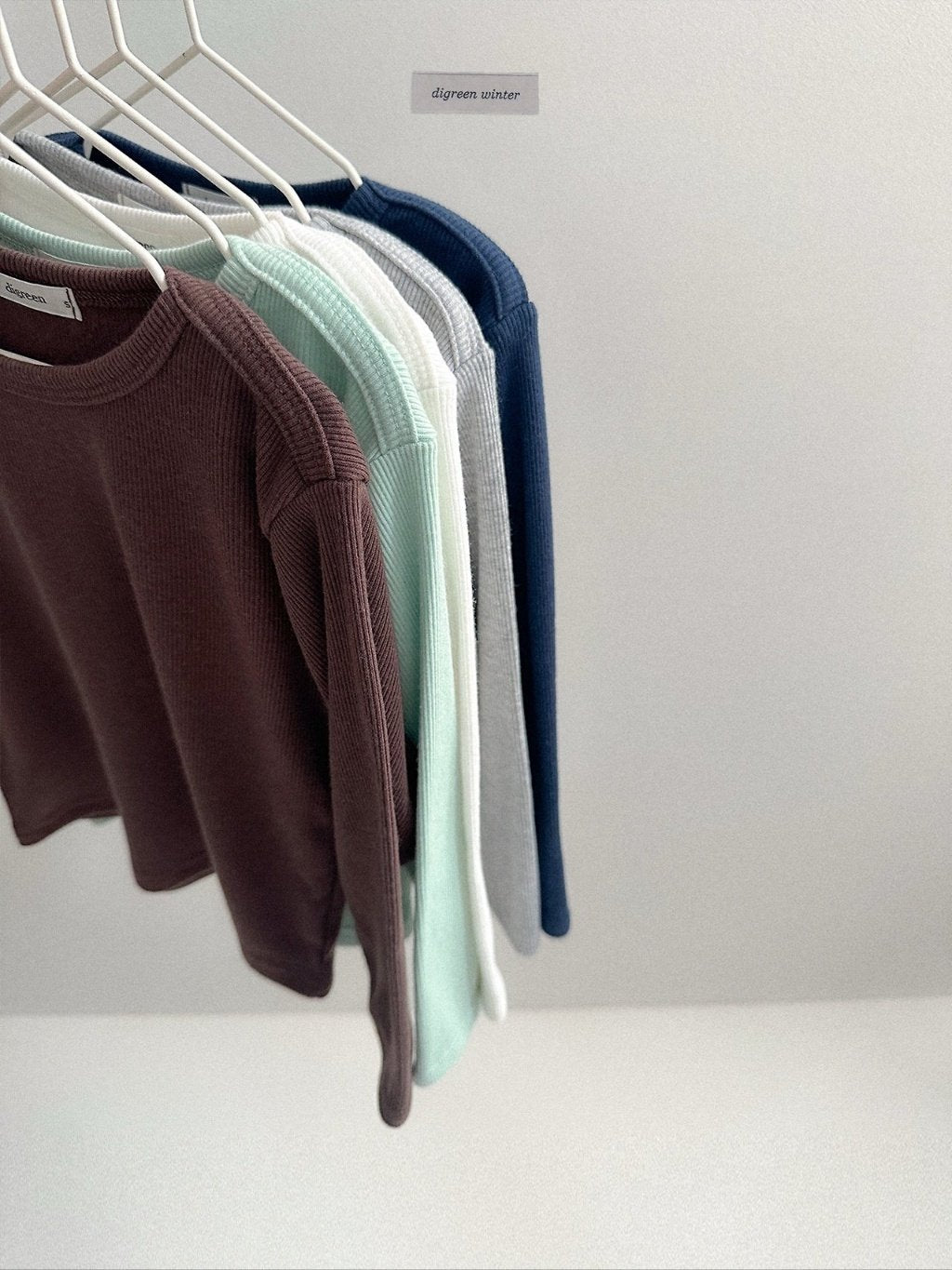 [digreen] Clay Rib Tee