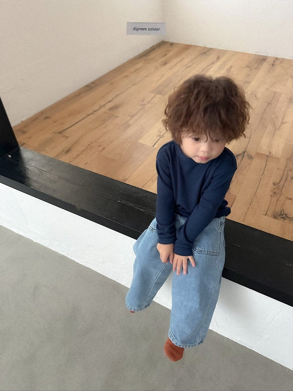 [digreen] Clay Rib Tee