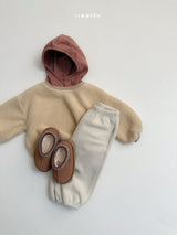 [minirobe] Teddy jogger pants