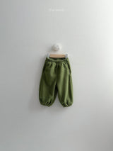 [minirobe] Teddy jogger pants