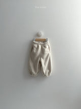 [minirobe] Teddy jogger pants