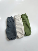 [minirobe] Teddy jogger pants