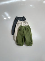 [minirobe] Teddy jogger pants