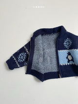 [minirobe] Penguin knit cardigan