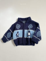 [minirobe] Penguin knit cardigan