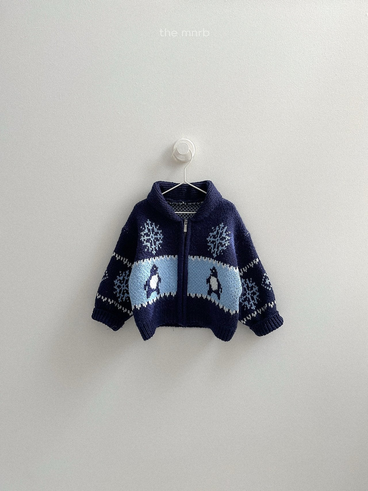 [minirobe] Penguin knit cardigan