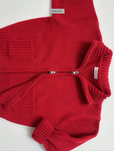 [digreen] Roel Knit Zipup Pullober