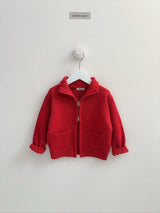[digreen] Roel Knit Zipup Pullober