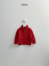 [digreen] Roel Knit Zipup Pullober