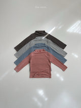 [minirobe] Merry mock neck tee