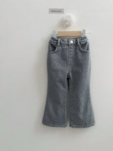 [digreen] Chenille Flare Denim