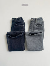 [digreen] Chenille Flare Denim