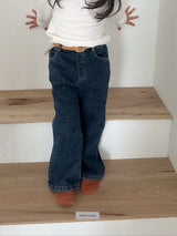 [digreen] Chenille Flare Denim