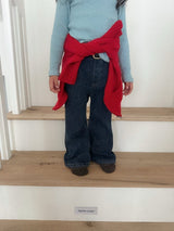 [digreen] Chenille Flare Denim