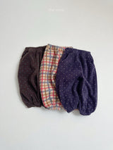 [minirobe] Fleece jogger pants