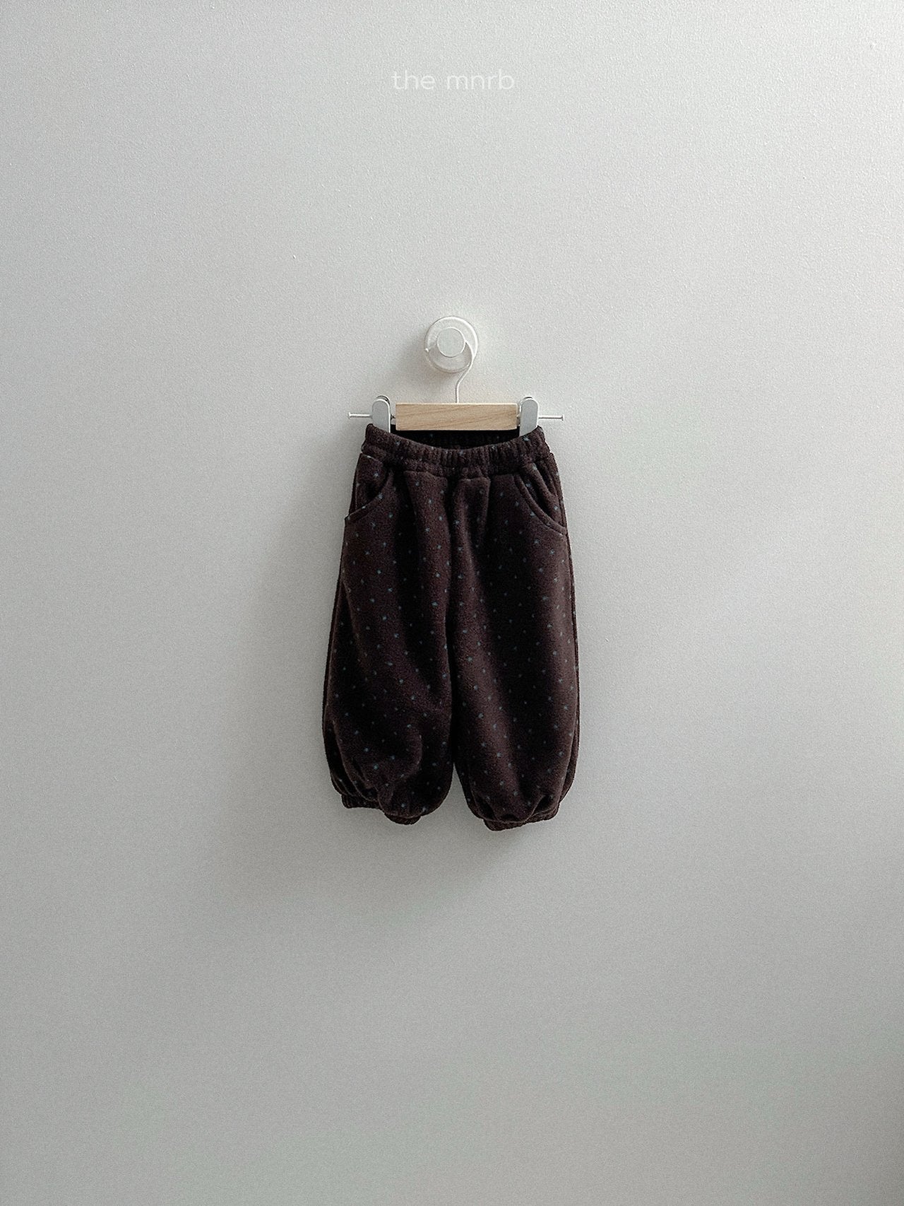[minirobe] Fleece jogger pants