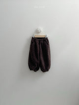 [minirobe] Fleece jogger pants