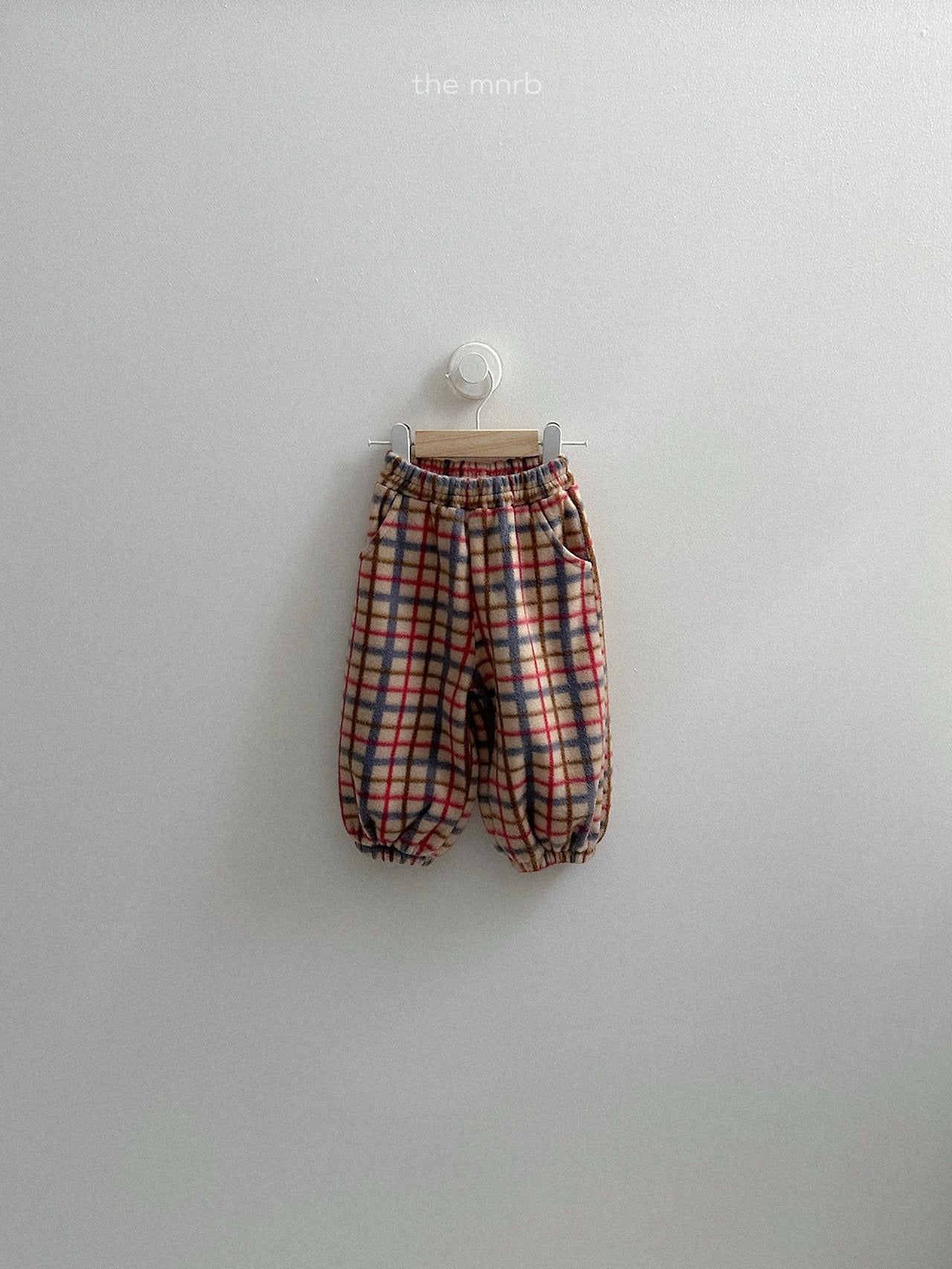 [minirobe] Fleece jogger pants