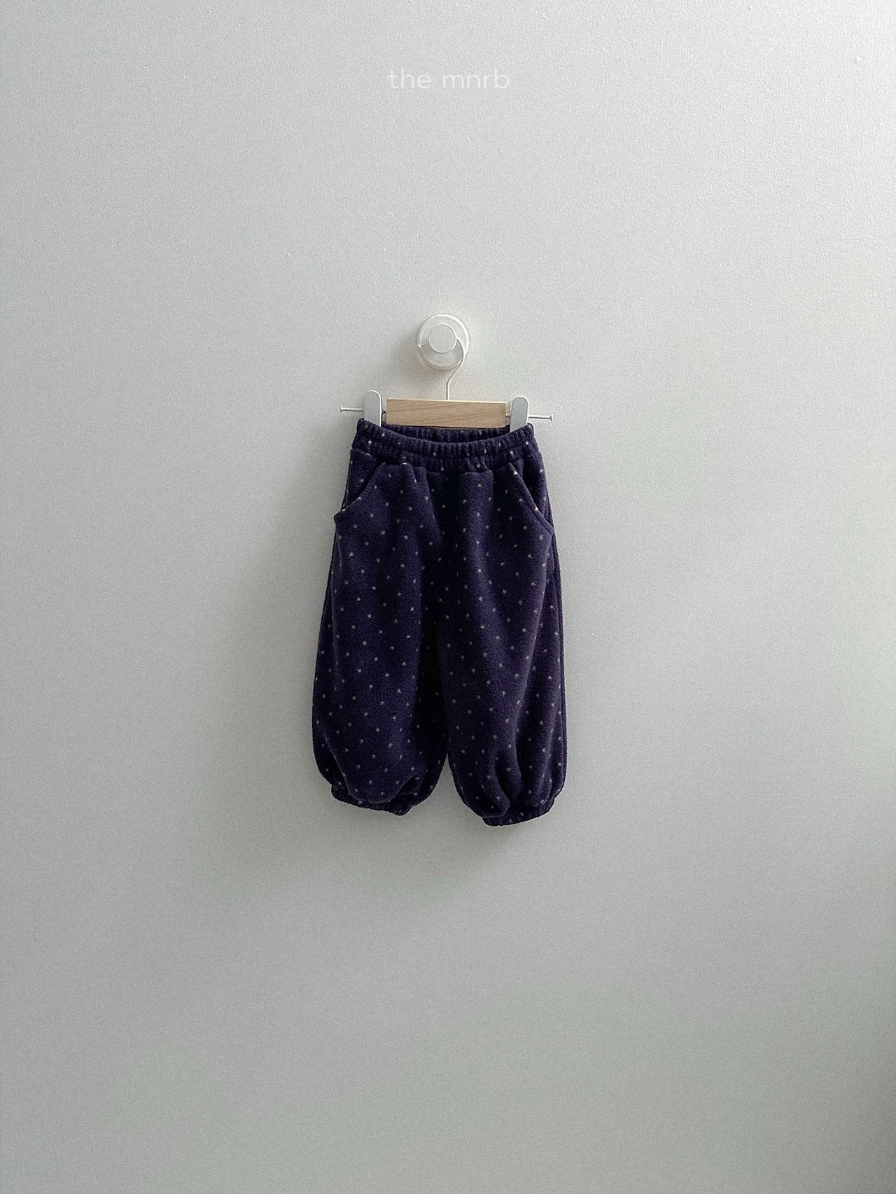 [minirobe] Fleece jogger pants