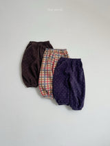 [minirobe] Fleece jogger pants