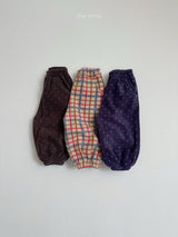 [minirobe] Fleece jogger pants