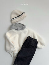 [minirobe] Boa stripe hoodie