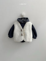 [minirobe] Boa stripe hoodie