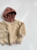 [minirobe] Boa stripe hoodie