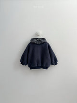 [minirobe] Boa stripe hoodie