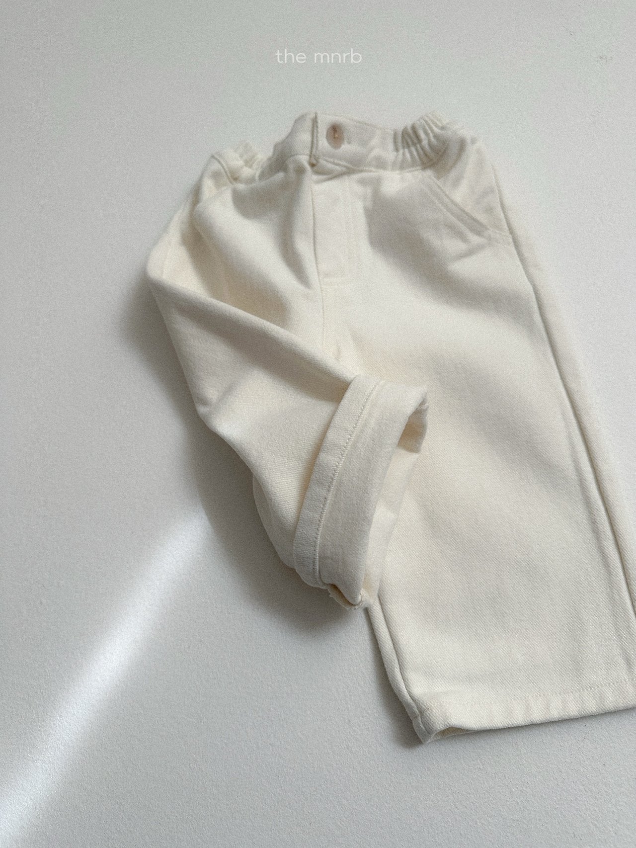 [minirobe] Winter basic straight pants