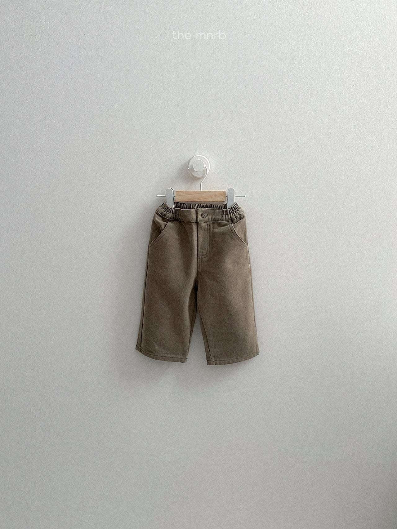 [minirobe] Winter basic straight pants