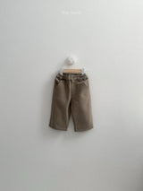 [minirobe] Winter basic straight pants