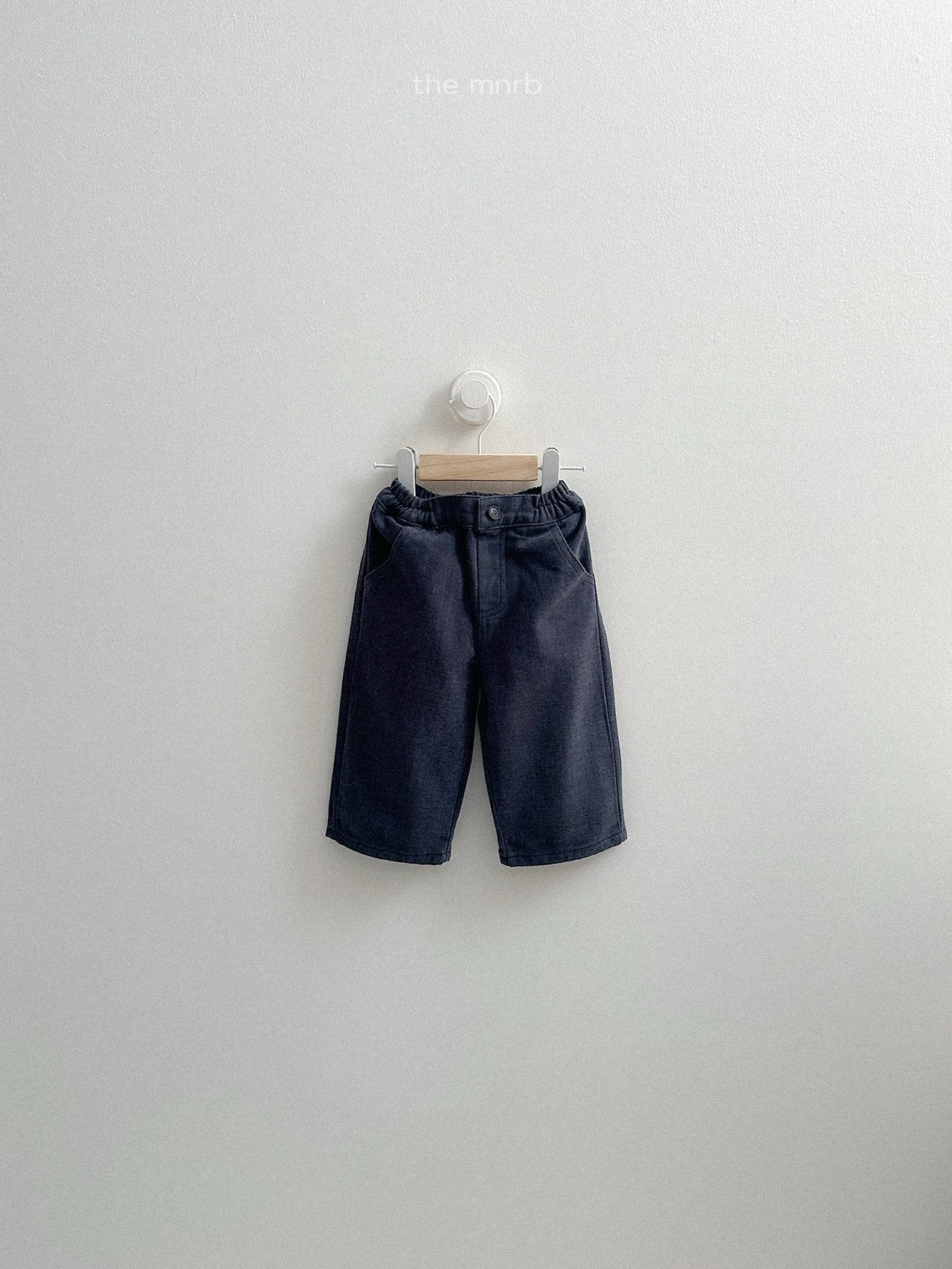 [minirobe] Winter basic straight pants