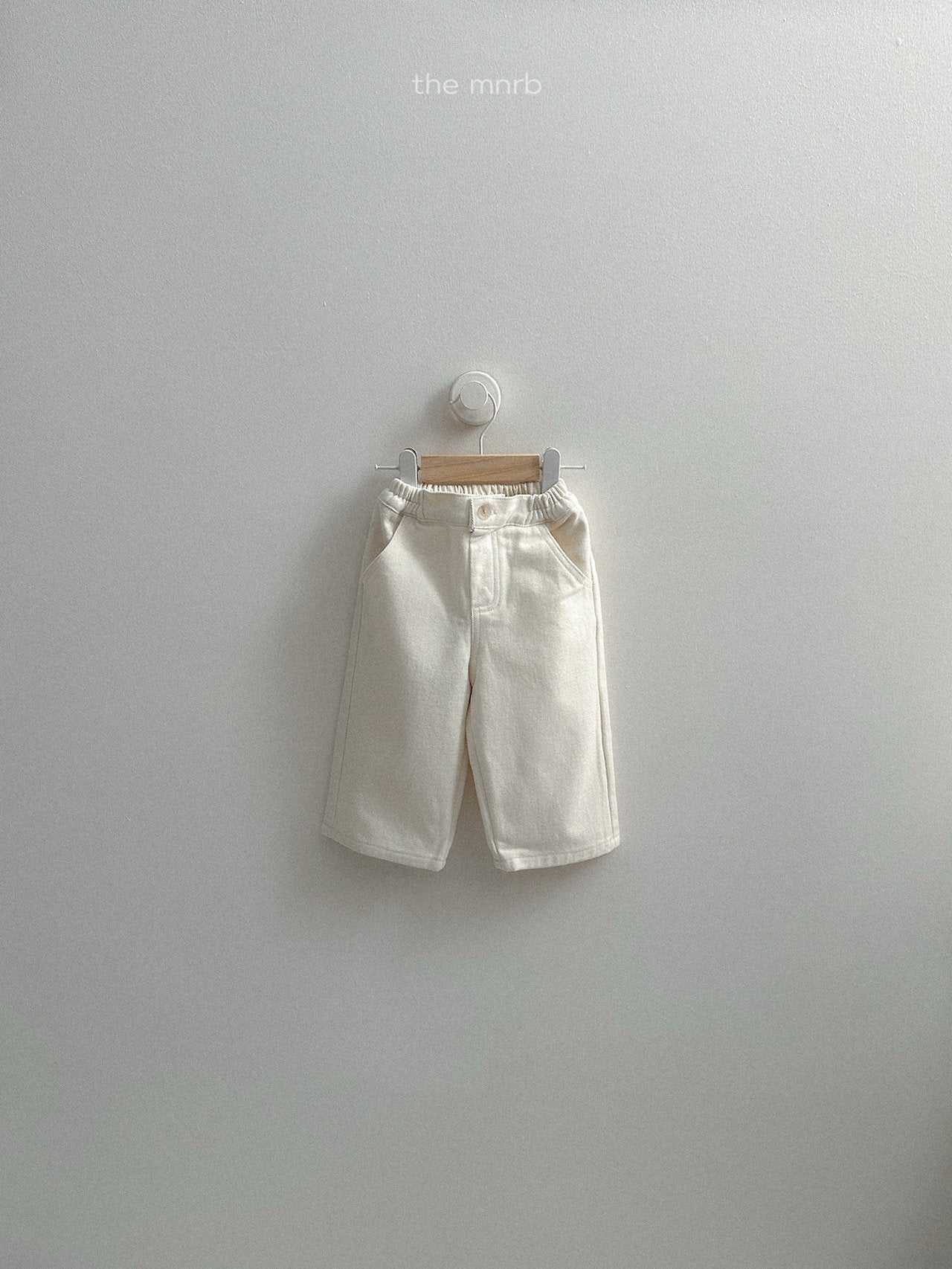 [minirobe] Winter basic straight pants