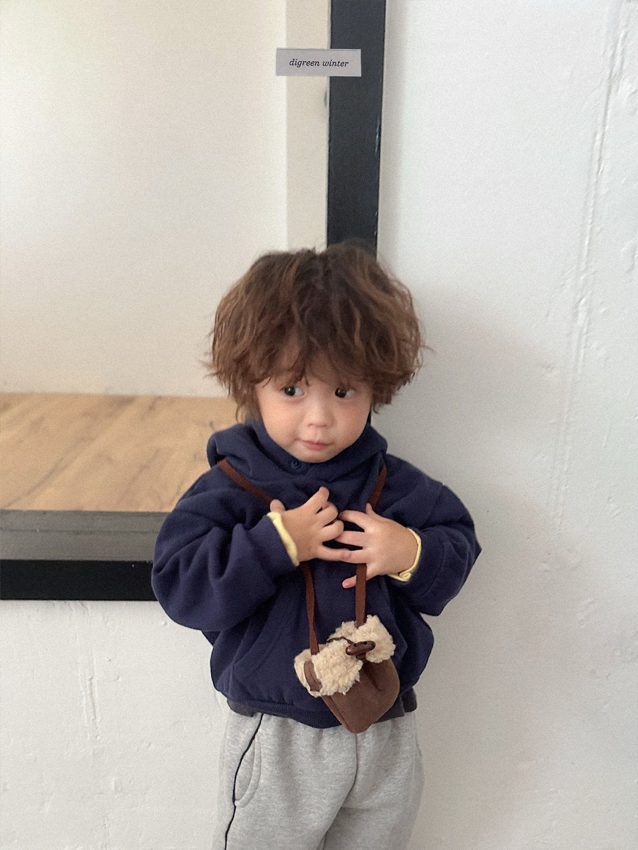 [digreen] Bruni Pocket Hoodie