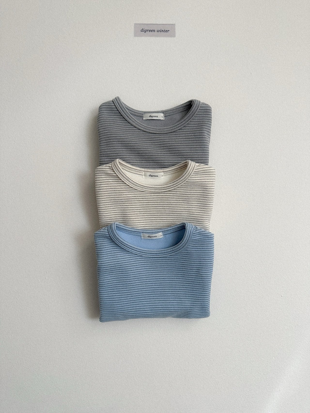 [digreen] Candy Stripe Tee