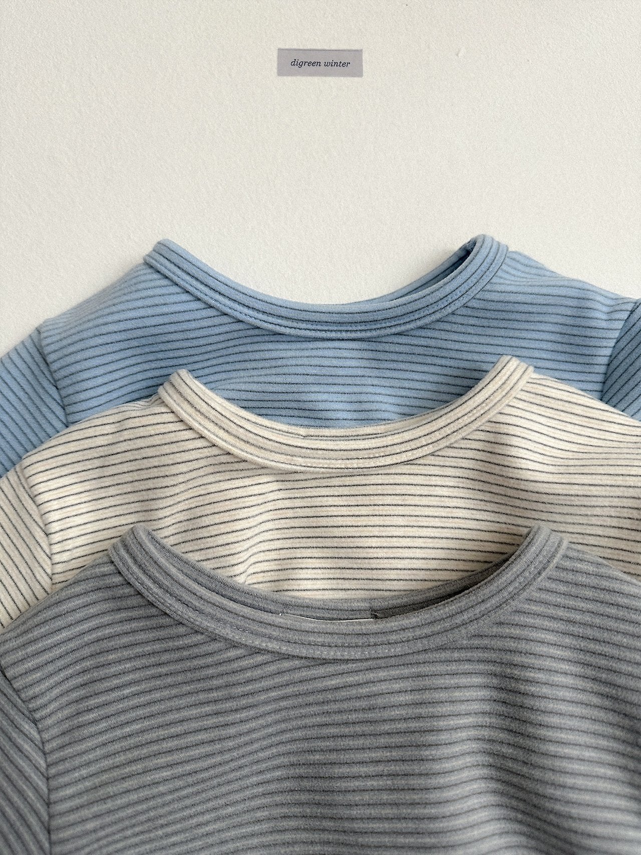 [digreen] Candy Stripe Tee
