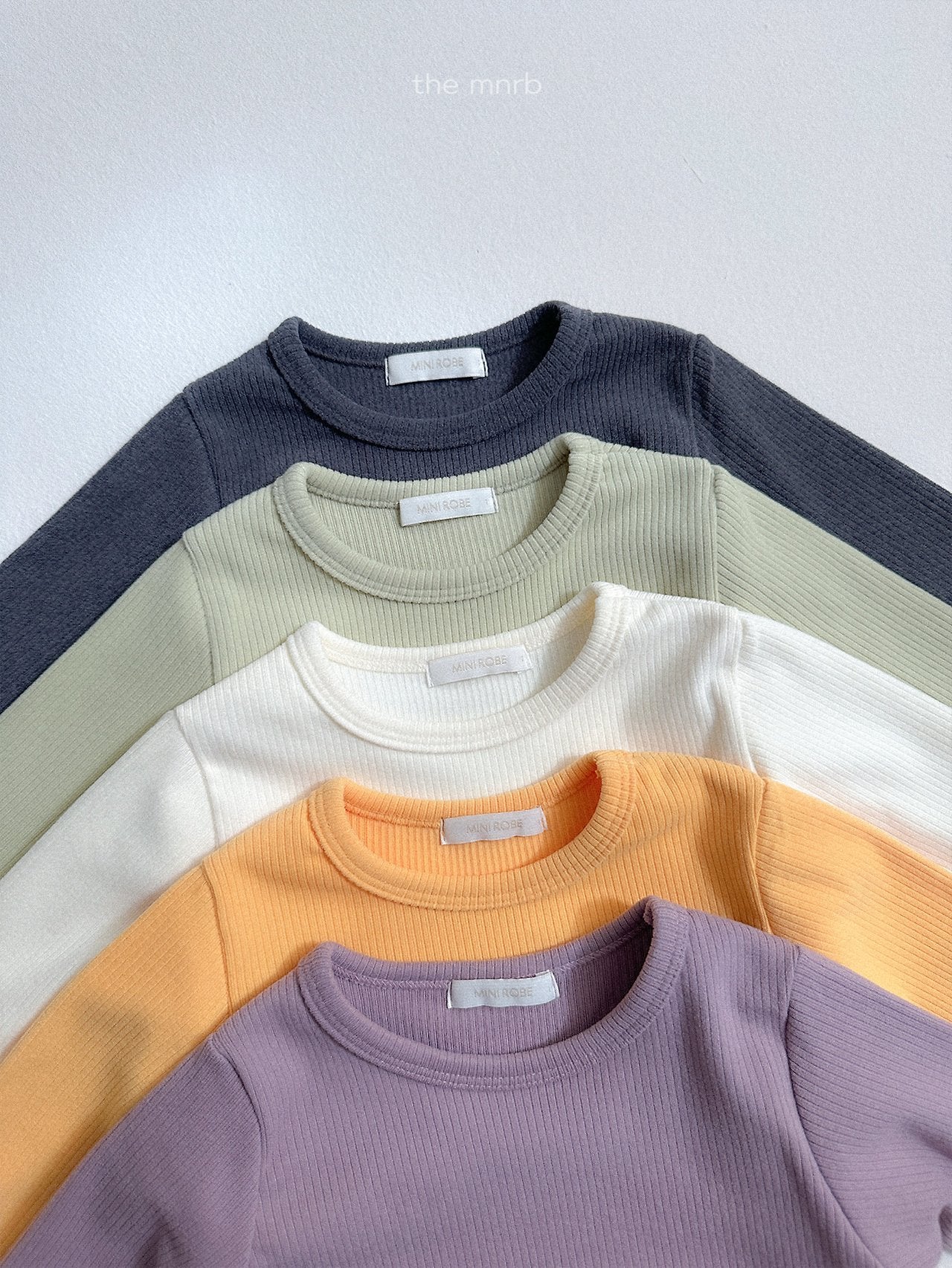[minirobe] Yoplait ribbed tee
