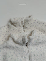 [atomeme] Teddy Flower Zip-up