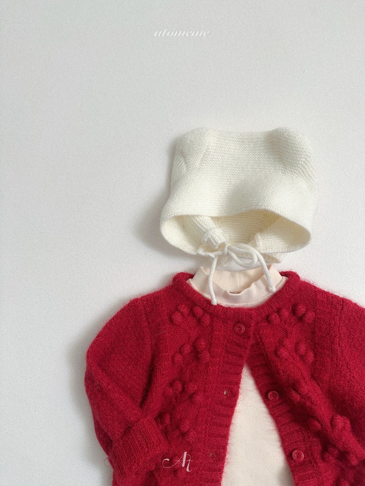 [atomeme] Winter Berry Cardigan