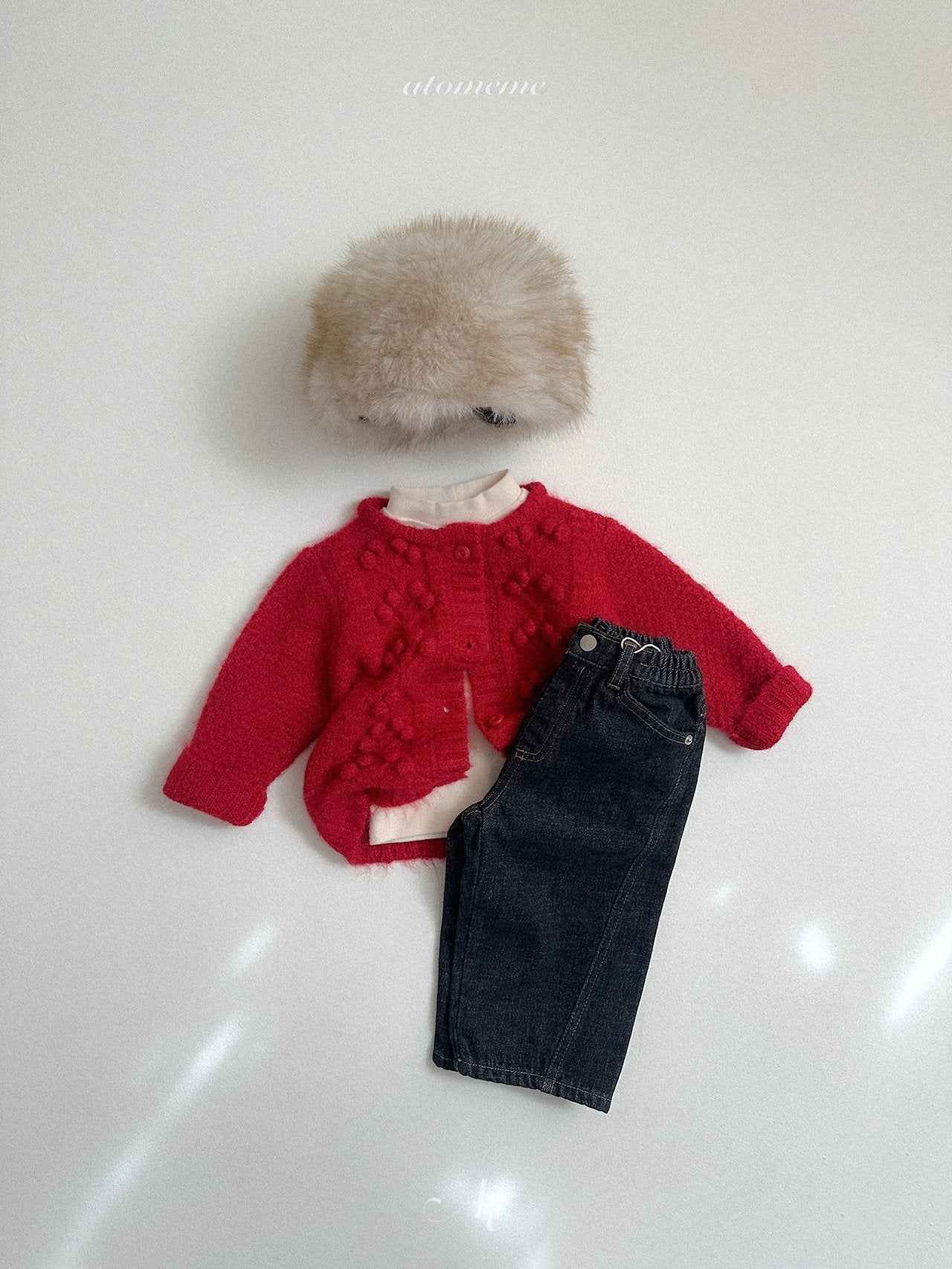 [atomeme] Winter Berry Cardigan