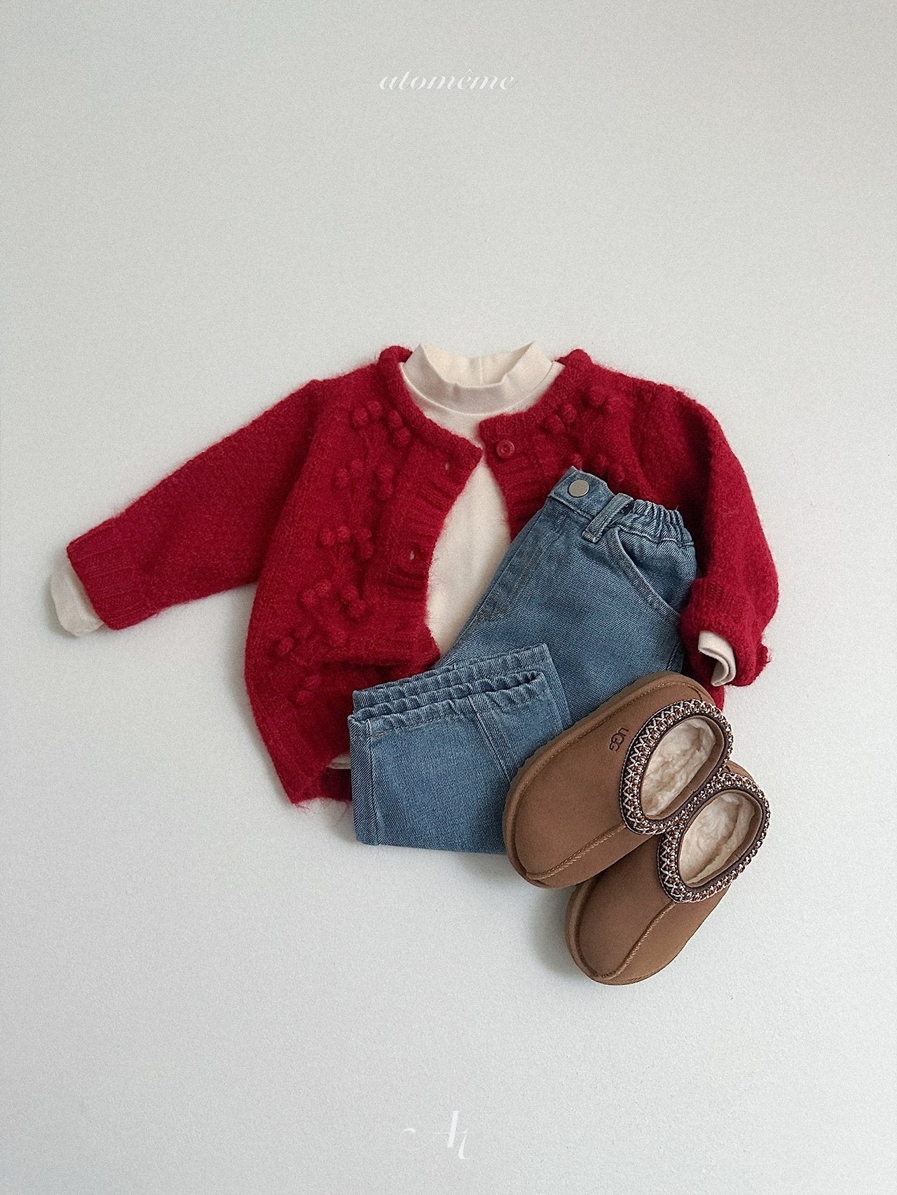 [atomeme] Winter Berry Cardigan
