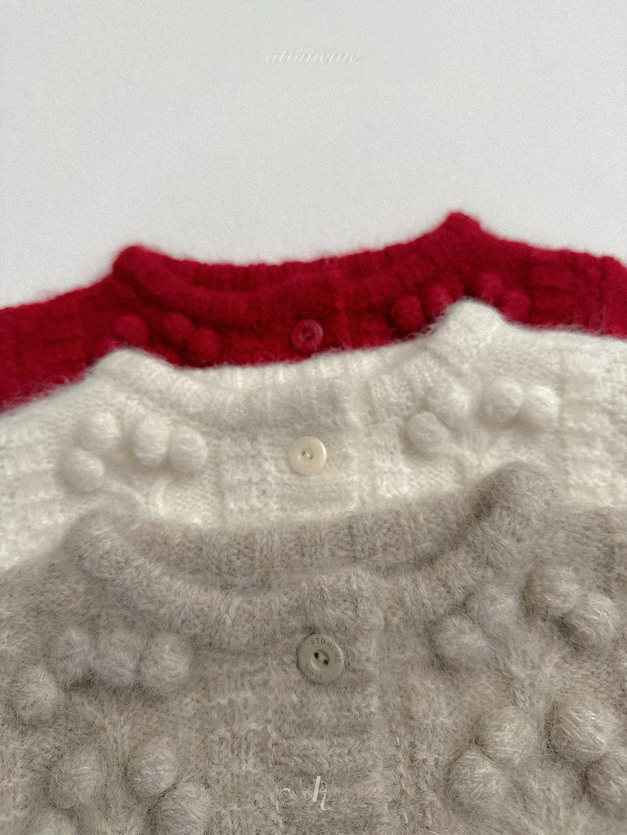 [atomeme] Winter Berry Cardigan